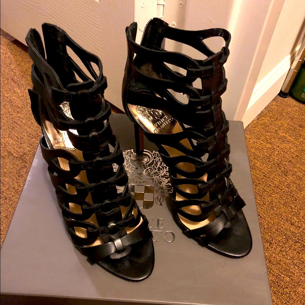 Vince Camuto Leather Heels